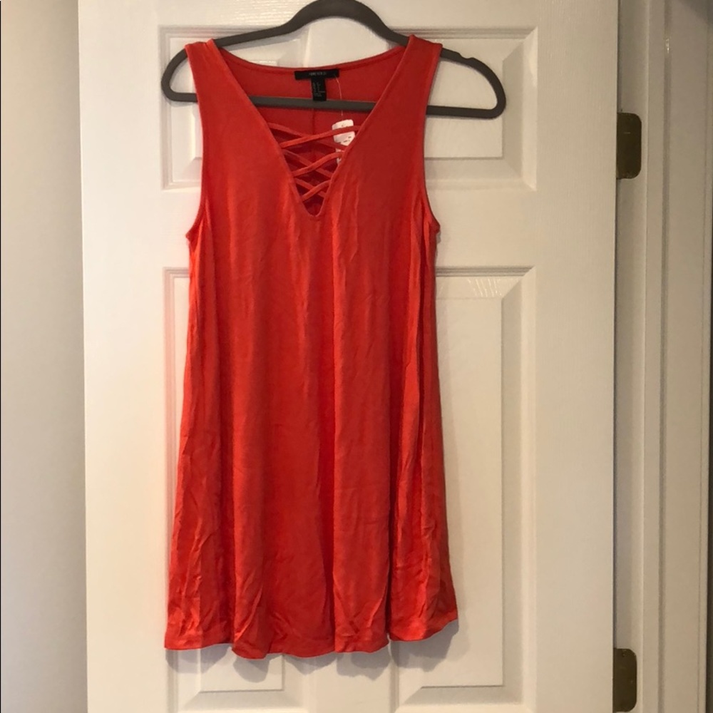 NWT coral forever 21 dress